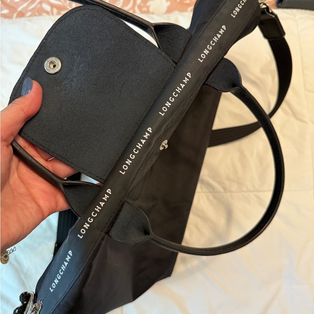 Longchamp Le Pliage Energy Large crossbody Black Handbag